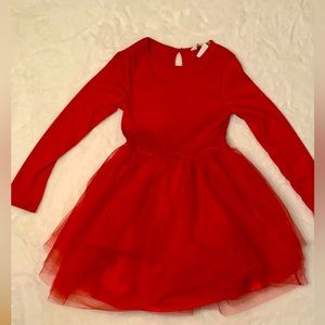 Red holiday Dress kids